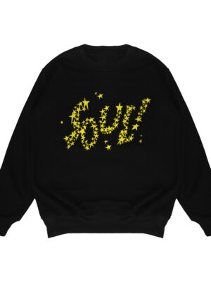 Soulfiften Stars Crewneck - Black