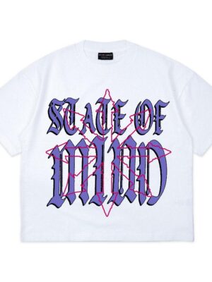 AccentAmbios Boxy Tshirt Slace Of Mind White