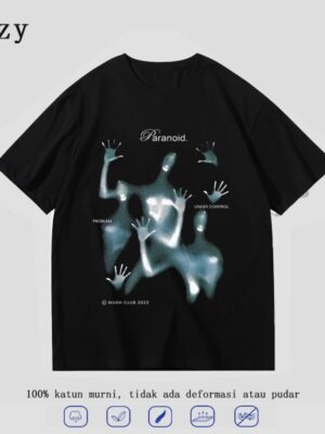 AUZY T-shirt distro Tshirt The Shadow Black