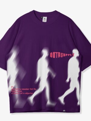 OOTDSUPPLY Oversized Tshirt Distortion