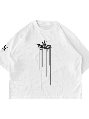 Fakelab Boxy Crown White Tshirt