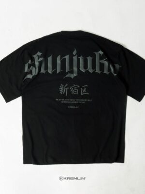 KREMLIN T-Shirt Oversized Graphic Black - Shinjuku