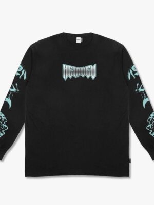 Hemdev Tshirt Longsleeve Snappy Black