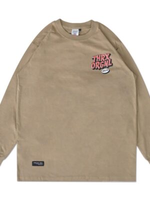 Throox Longsleeve || Throox Crewneck Roman Beige