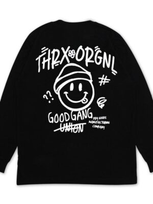 Throox Crewneck Hitam || Charlton Black