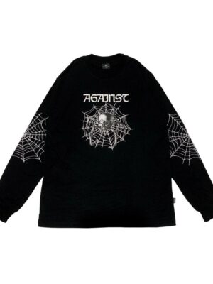 Againtscorp - Crewneck Spider Skull