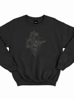 Troy Company Crewneck Black Owl Time