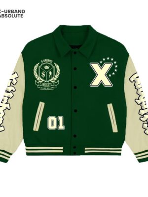 X Urband Absolute Jaket Varsity Royal King Series