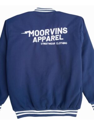 Moorvins Jaket Bomber Pria Baseball Varsity Street