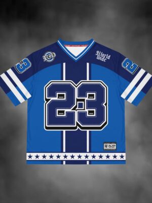 MOVEUP Jersey Vintage Casual Number 23