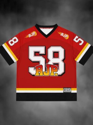 MOVEUP Jersey Vintage Casual Number 58