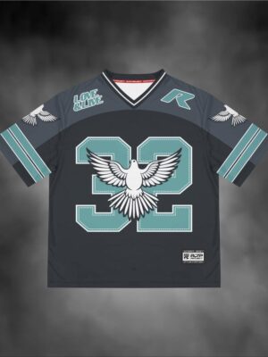 MOVEUP Jersey Vintage Casual Number 32