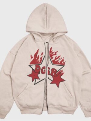 GLGS | Hoodie Double Zipper Boxy | His Glory