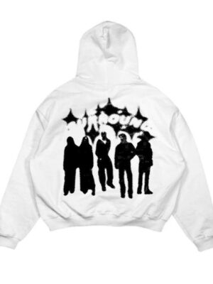 GLGS | Hoodie Boxy Surround Fleece Putih