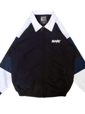 PHOMPPHIESS Jaket Tracktop Hitam Navy Jacket Vintage Tracksuit