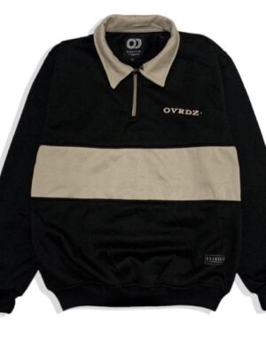 OVRDZ - Jaket Sweater Rugby Sweatshirt Bordir