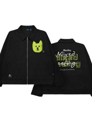 Moutley Jaket Pria Work Jacket Regular Fit Canvas Marsoto Mixed Feeling