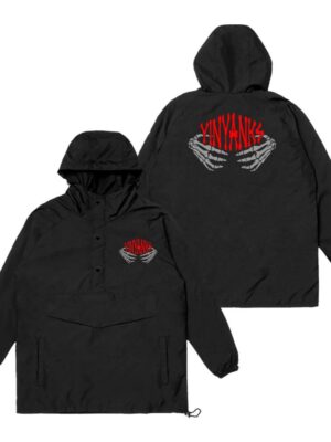 Yinyanks jacket Cougle Ynyks Skull hand jacket parasut waterproof