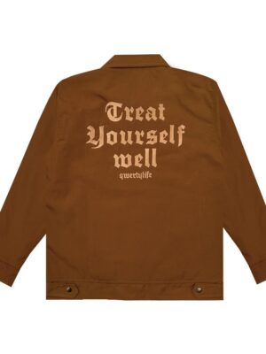 Qwertylife Work Jacket Yourself Camel