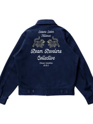 Hanoon Industries – Work Jacket Boxy Fit Navy Fuelo Lions