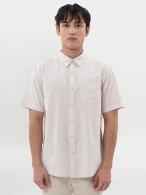 M231 Kemeja Pria Basic Polos Pendek