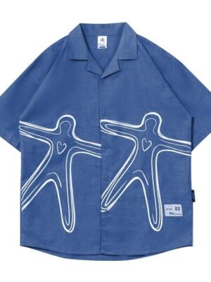 JAVAJONES Linen Shirt Human | Kemeja Linen