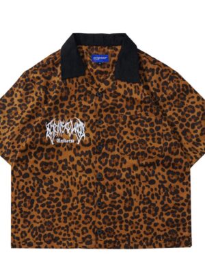 Kemeja Pendek| Slaming | Leopard | Brainsgland