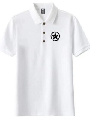 Rz Straight - Polo Shirt Star Army